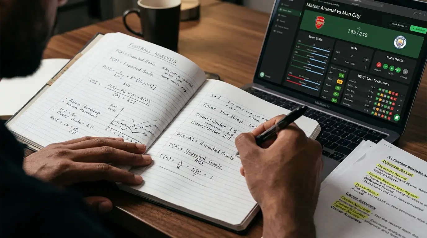 Análise estratégica de apostas em jogos de futebol com dados estatísticos